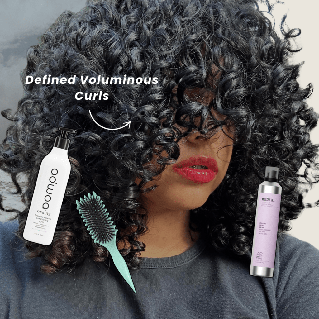 Defined Bouncy Curls&nbsp;Routine